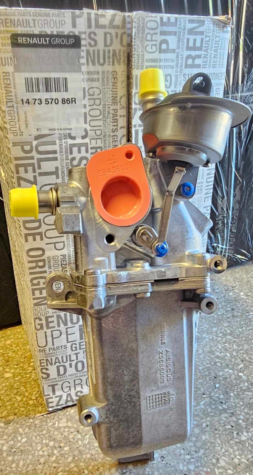 Refroidisseur EGR anti-fumée noire pour Megane et Espace V dCi BiTurbo