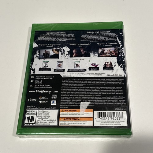 Life is Strange: Before the Storm - Microsoft Xbox One New Cellophane Ripped - Picture 2 of 2