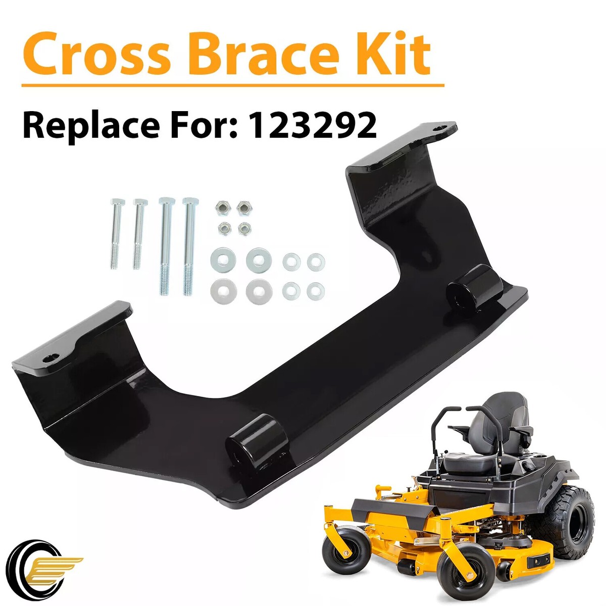Transmission Transaxle Crossbrace Brace Kit For Hustler Raptor SD