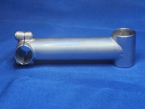 NOS Vintage 90s GT Bicycles Silver 1 1/8" Ahead attacco MTB 135mm 25.4mm - Foto 2 di 4