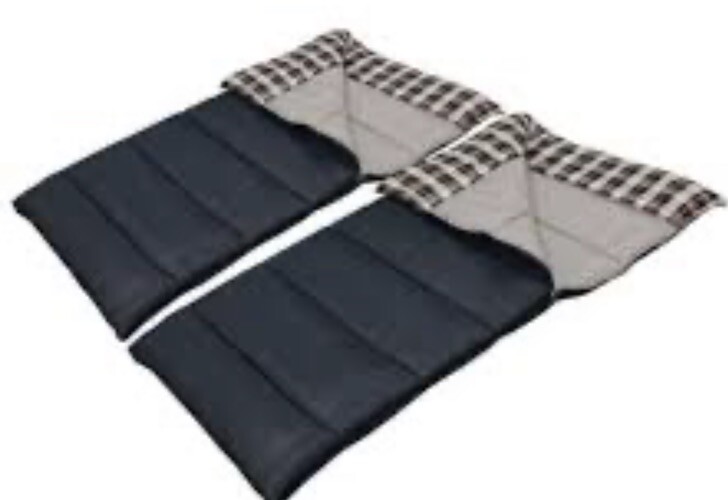 Wenzel Ozzie & Harriet Double Sleeping Bag Made In USA | eBay