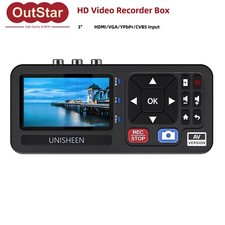 3-in AV Version Video Recorder Box VCR to MP4 Converter Unisheen UR230A