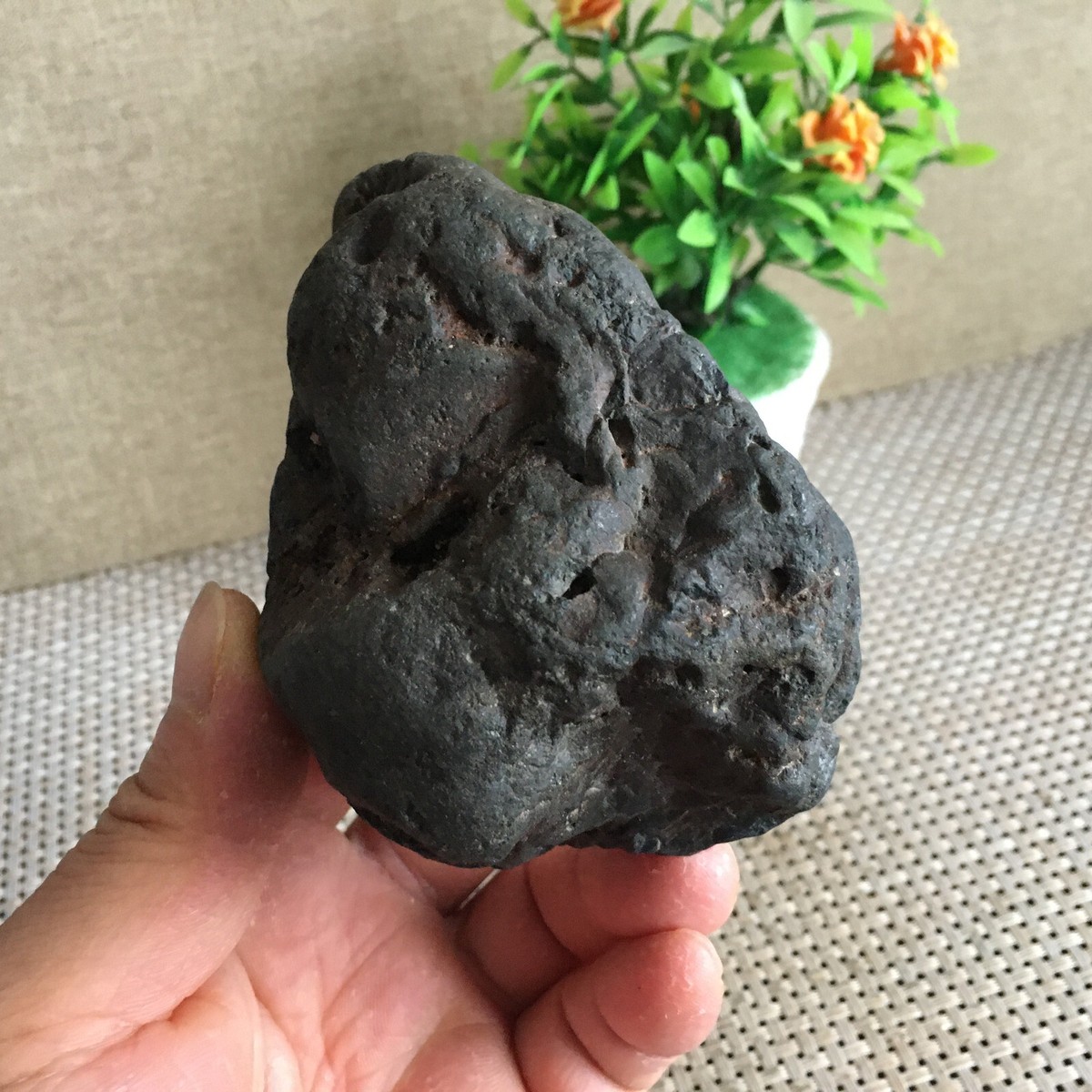 792g Natural Iron nickel Non-magnetic Meteorite Specimen from