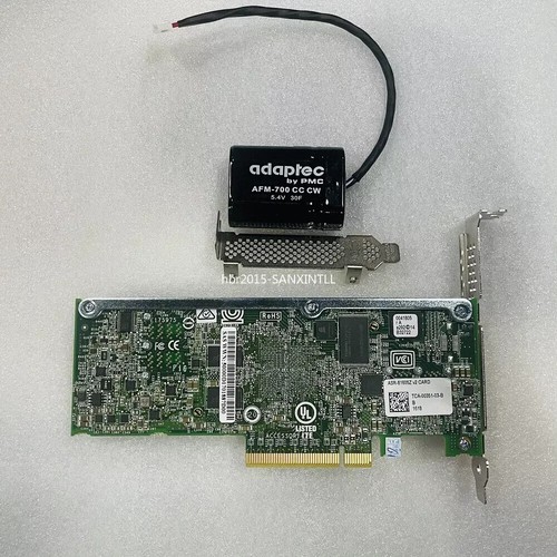 Adaptec ASR-81605Z SAS RAID CONTROLLER 1G CARD 12GB +AFM-700CC battery - 第 4/4 張圖片