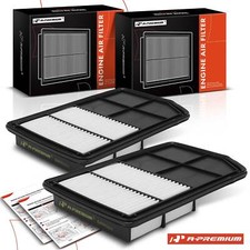 A-Premium 2x Engine Air Filter for Mitsubishi Outlander PHEV 18-22 L4 2.0L 2.4L