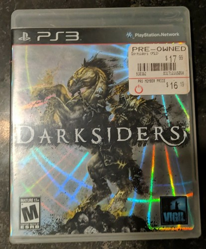 Darksiders Playstation 3 (PS3) Action / Adventure (Video Game) Complete CIB
