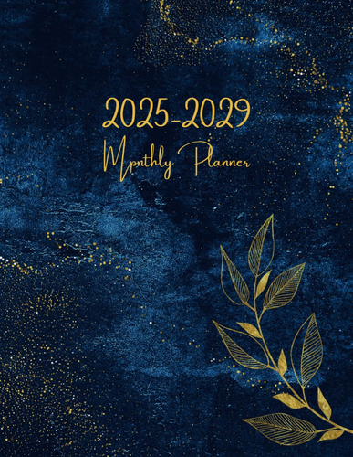 2025-2029 Monthly Planner: 5 Year Calendar with Holidays and Inspirational Quote - Picture 3 of 12