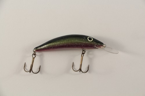 WOBBLER GOLD ASSAN ARC TROUT 7,5cm 8,0g GALLEGGIANTE FATTO A MANO da albero! - Foto 59 di 65