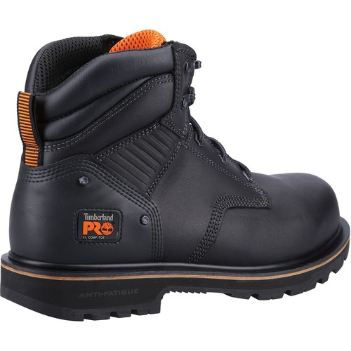 Timberland Pro Ballast Black Full Grain Leather Male Boots Safety - Picture 2 of 4