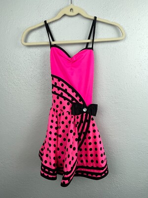 Curtain Call Costume Girl s Size CLA ''Got Swing'' Pink Dance Jazz Costume