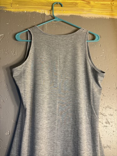 West Loop Dress Women’s M Medium Sleeveless Swing Gray Vacation Summer Beach - Picture 5 of 8