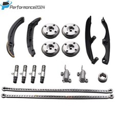 For 17-23 Ford F150 Ecoboost Chains Guides Tensioners Wphasers Kit Solenoids