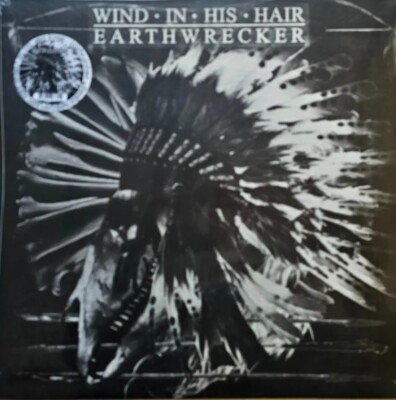 Wind In His Hair   Earthwrecker LP Album black white splatter Vinyl record NEW