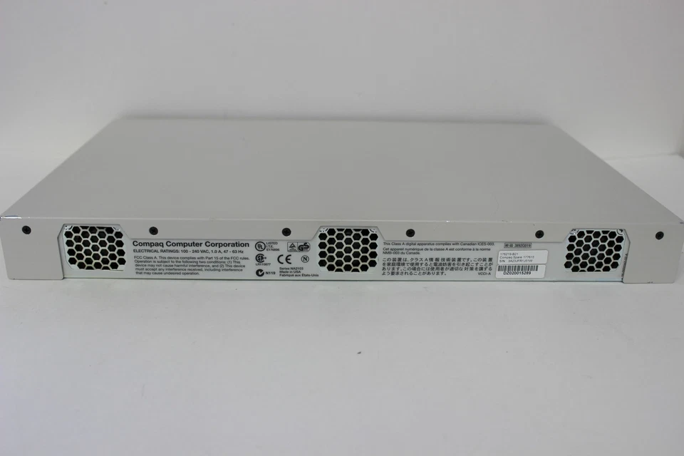 COMPAQ 176219-B21 STORAGEWORKS SAN SWITCH 8-EL  177615-001 WITH WARRANTY - Image 2 of 4