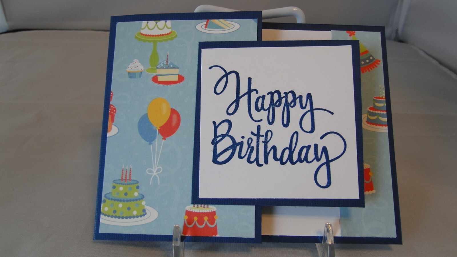 Stampin up card kit set of 4 Happy Birthday 15b gift card pick your ...