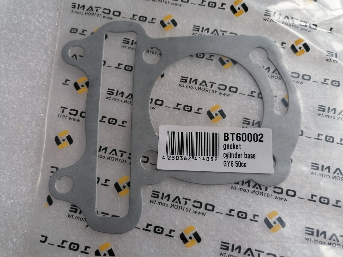 リ BT60002 Dichtung Zylinderfuß GY6 50 4T 139 QMB QMA | eBay