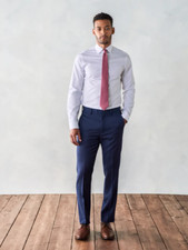 The Blk Tux Men's Blue Suit Pants Size 32/32