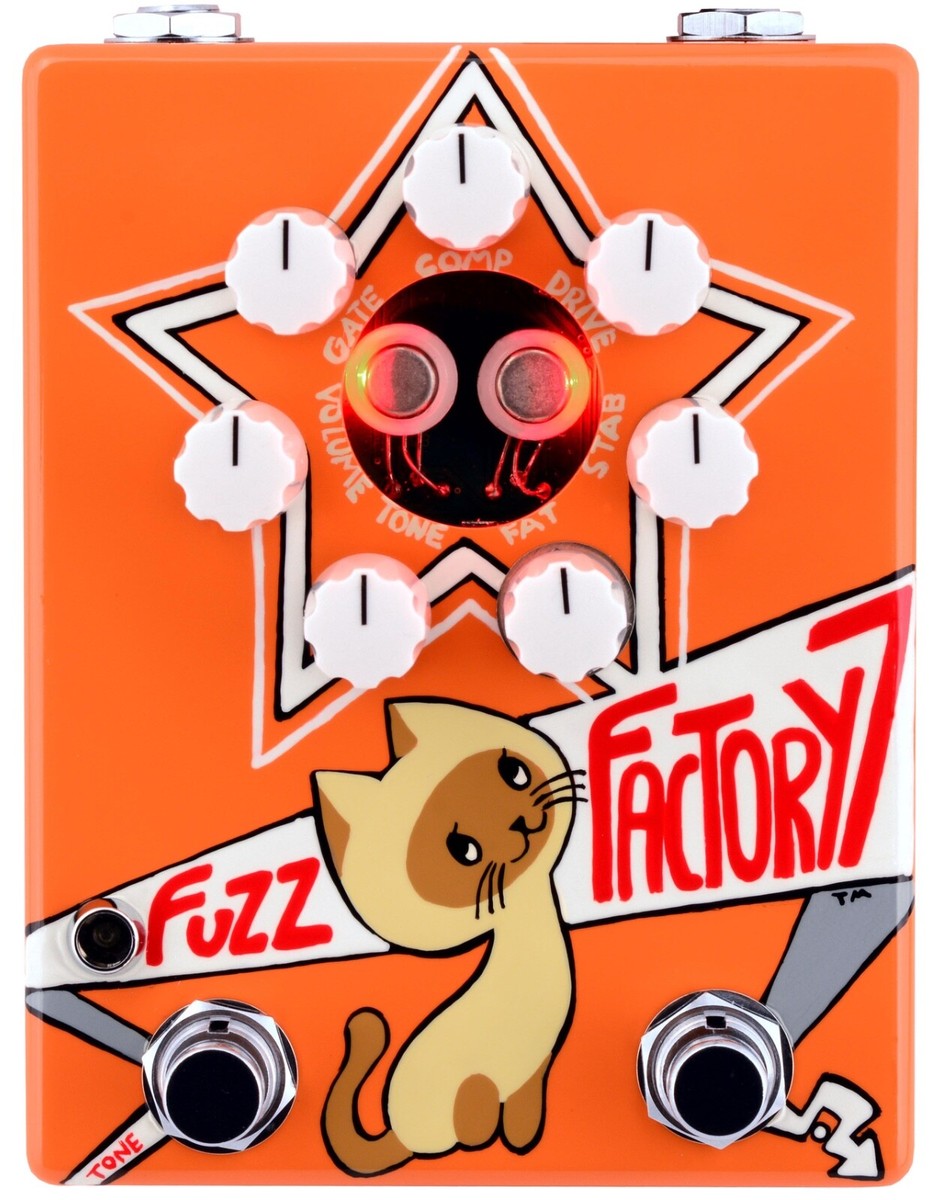 ZVex Effects Fuzz Factory 7 Pedal Factory Scratch & Dent | eBay