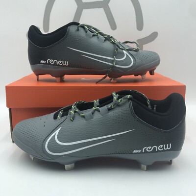 Nike CZ5920 001 Womens Hyperdiamond 4 Pro Metal Baseball Cleats Black Grey US 11