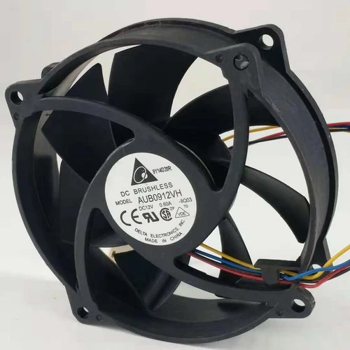 1PC  AUB0912VH 95 x 25mm 712960-001  Z230 Tower CPU Heatsink & 4 Pin Fan