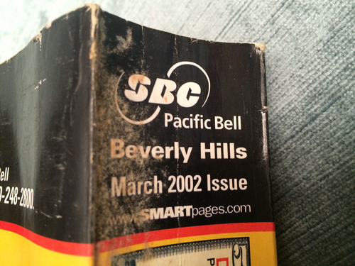BEVERLY HILLS, WEST L.A., YEAR '2002, YELLOW PAGES TELEPHONE BOOK, PACIFIC BELL - Picture 20 of 20