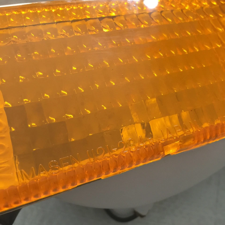 Par de luces de señal delanteras originales 1985 1987 Mitsubishi Galant IMASEN NOS JAPÓN Foto 3 de 4