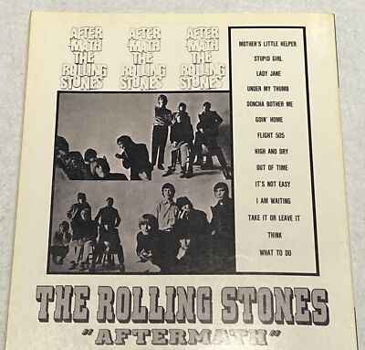 The Rolling Stones Aftermath Band Score Japan Guitar Bass Drums