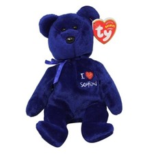 Ty Beanie Baby    I LOVE SCOTLAND Bear 8.5" UK EXCLUSIVE NEW MWMT's