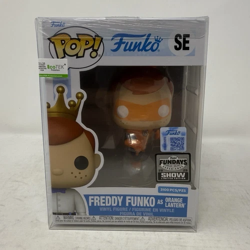 Funko Fundays 2025 Freddy Funko As Orange Lantern DC Comics Figure LE 3100