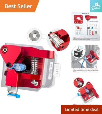 Dual Gear Extruder Upgrade for Creality Ender 3 Series | TPU Compatible