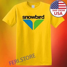 Snowbird Ski Resort Tourism Men's Yellow Size S-5XL