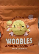 Woobles Kiki the Chick Beginner Crochet Kit Easy Peasy Yarn No Pre-Started Piece