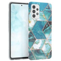 FüR Samsung Galaxy A72 / A72 5G Imd SchutzhüLle Tpu Handy HüLle Case Back GrüN