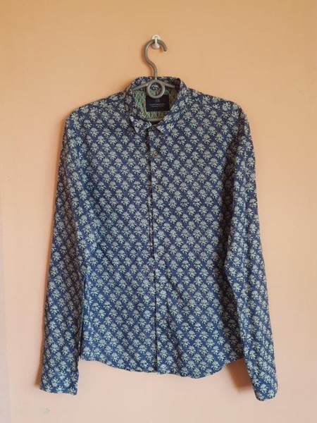 Men Scotch&Soda Shirt Navy 36 / S