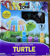 NEW Color Zone Paint Your Own Turtle Kit