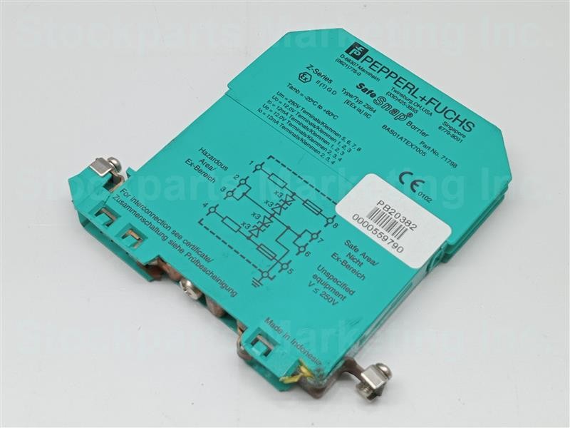 Pepper + Fuchs Z964 71798 Z-Series Safe Snap Barrier Safety Relay