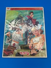 1970 Whitman Hot Wheels T.V. Show Frame-Tray Puzzle No. 4558