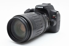 Canon EOS Kiss X10 DSLR Camera with Wi-Fi, 100-300mm Telephoto Lens