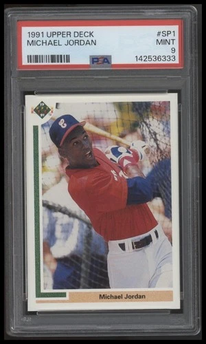 1991 Upper Deck #SP1 Michael Jordan PSA 9