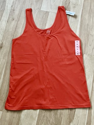 Old Navy First Layer Tank Top XL Reddish Orange NWT