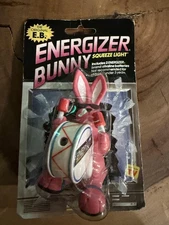 Vintage 1991 Energizer Bunny Squeeze Light Flashlight As Seen On TV Orig EB