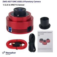 ZWO ASI715MC USB3.0 Color Planetary Camera 1.45um 4K Cam 1/2.8-in IMX715 1pc