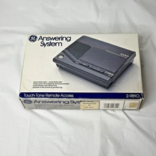 Vintage GE 2-9810 Answering Machine BRAND NEW IN PLASTIC