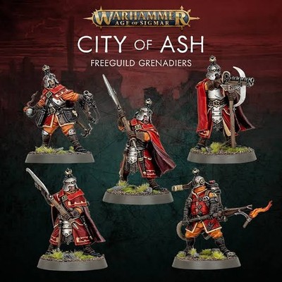 Freeguild Grenadiers - Cities of Sigmar - Warhammer Age Of Sigmar 