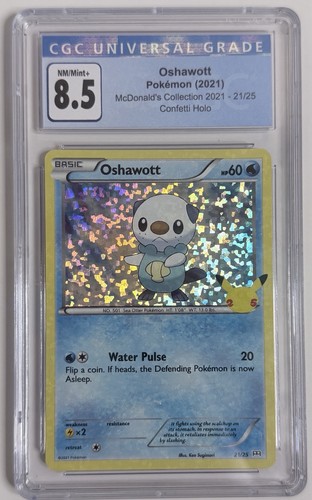 Oshawott graded CGC 8.5 for sale on eBay