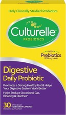2-Pack Culturelle Digestive Daily Probiotic Once Daily 30 Capsules Exp 04/27