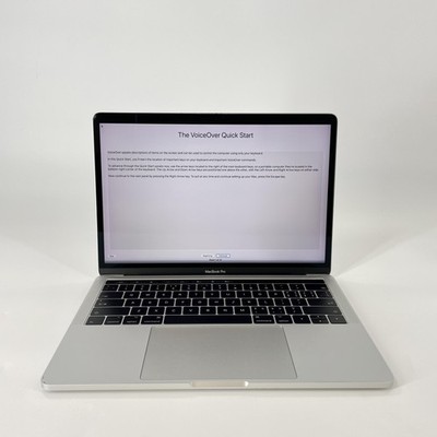 MacBook Pro 13 Silver 2017 3.1 GHz i5 7th Gen. 8GB 512GB SSD - Damage LCD