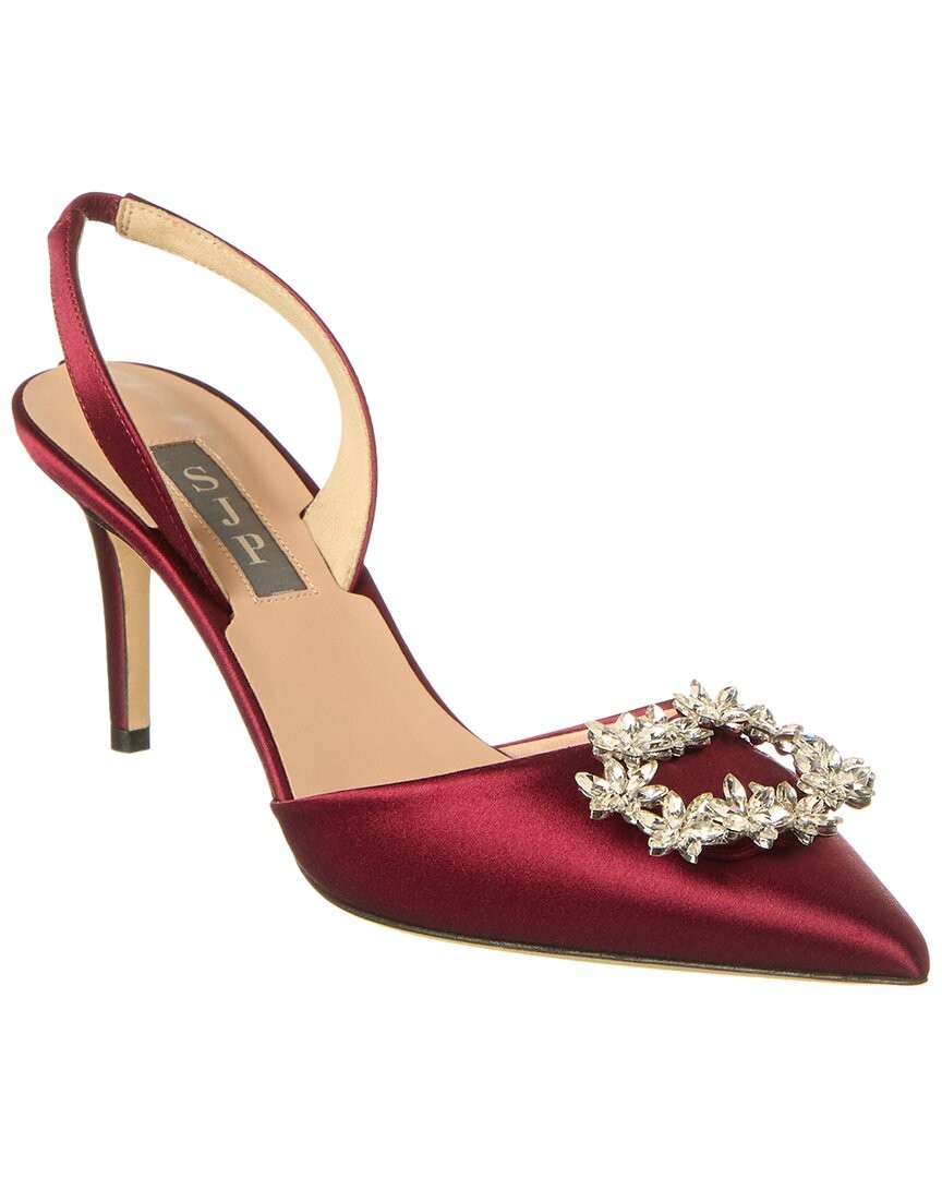 Sjp от Сары Джессики Паркер Edith 70 Женские атласные туфли-лодочки на плоской подошве
