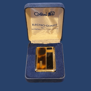 Vintage Collbi ELECTRO-QUARTZ Tortoise Original Box
