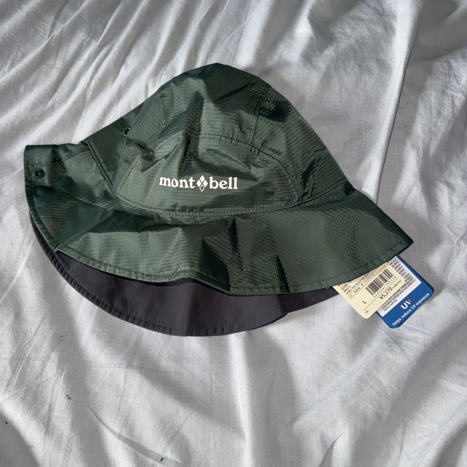 Montbell Gortex Waterproof Green Bucket Hat Large - Free Same Day Postage 🚚
Opens in a new window o
